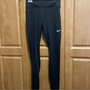 Nike Black Fast High Waist Running Full-Length Leggings Size Small